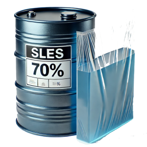 Industrial barrel of SLES 70 texapon